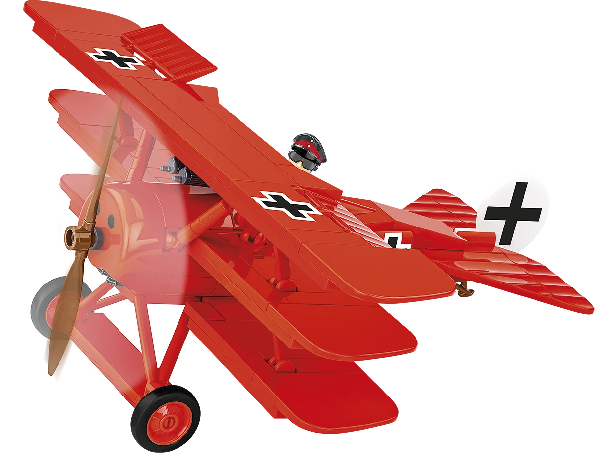 2996 COBI Historical Collection - World War I - Fokker Dr.1 Red Baron