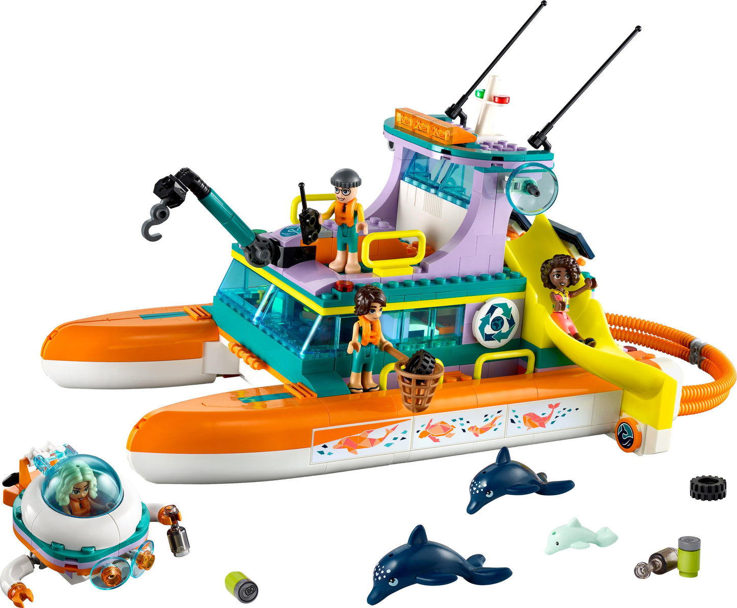 41734 LEGO Friends - Catamarano di salvataggio