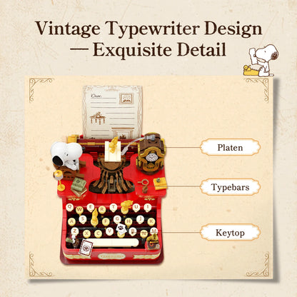 86917 PANTASY Snoopy - Typewriter