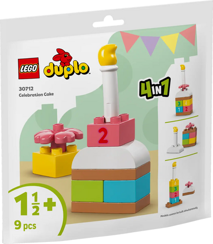 DISPONIBILE DA GENNAIO 2026 - 30712 LEGO Polybag DUPLO - Torta di compleanno