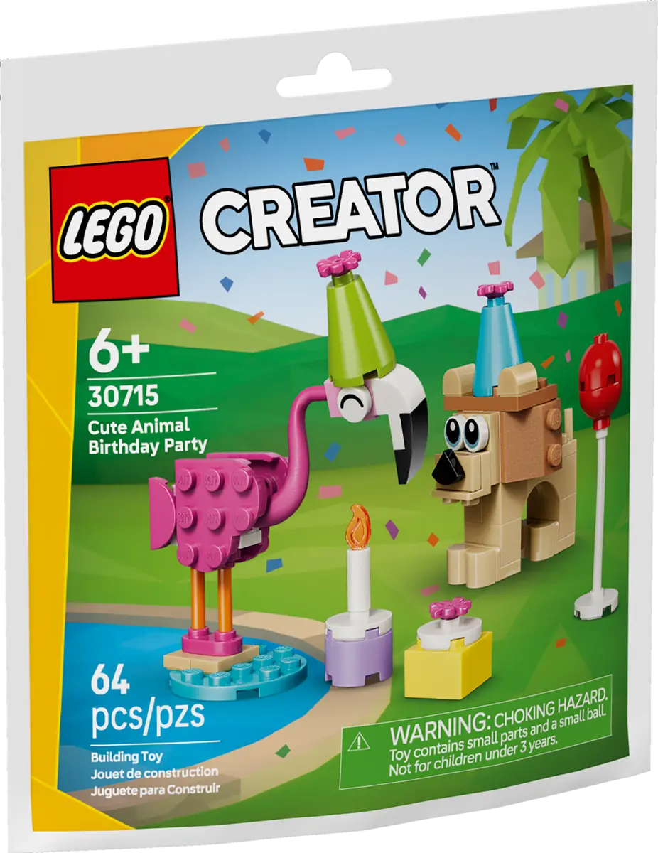 30715 LEGO Polybag Creator - Festa di compleanno con adorabili animali