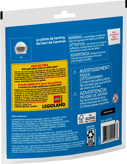 DISPONIBILE DA GENNAIO 2026 - 30719 LEGO Polybag City - Pilota di Go-Kart