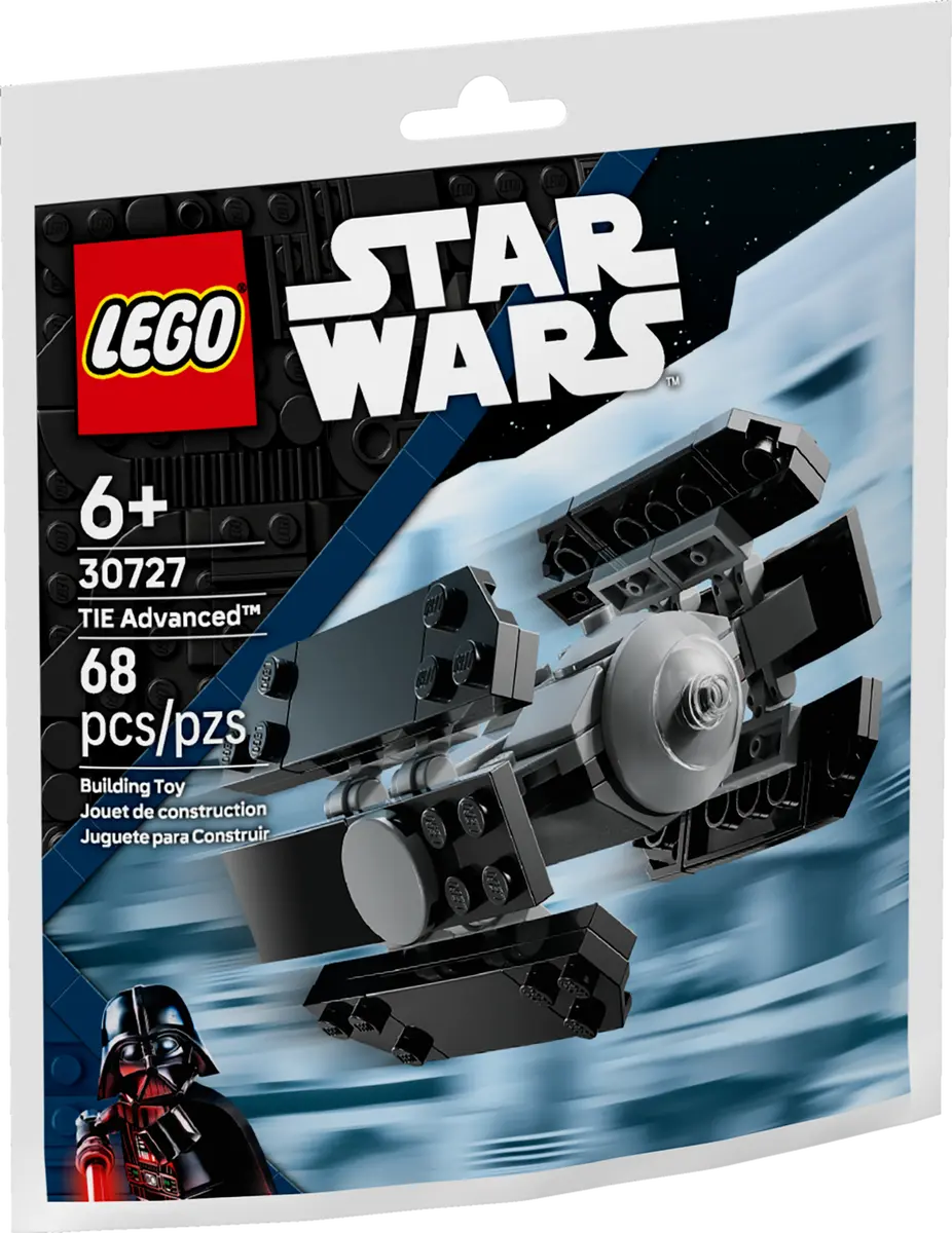 30727 LEGO Polybag Star wars - Mini-modello di TIE Advanced