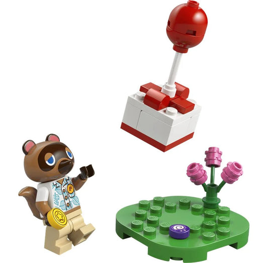 IN ARRIVO - 30731 LEGO Polybag Animal Crossing - Tom Nook con regalo volante