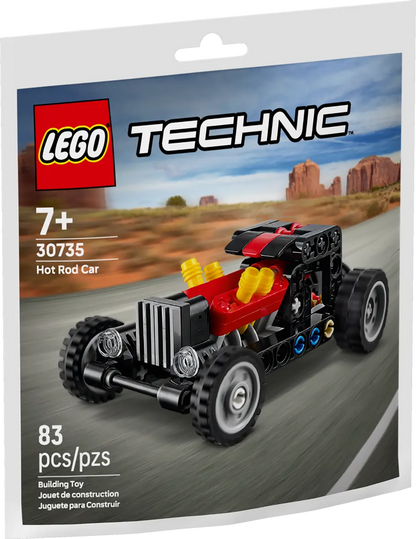 DISPONIBILE DA GENNAIO 2026 - 30735 LEGO Polybag Technic - Hot Rod