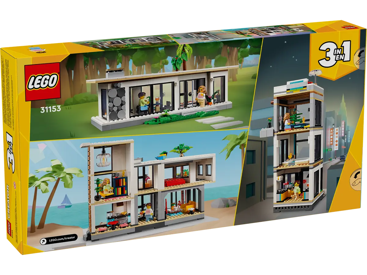 DISPONIBILE DA GIUGNO 2024 - 31153 LEGO Creator - Casa moderna