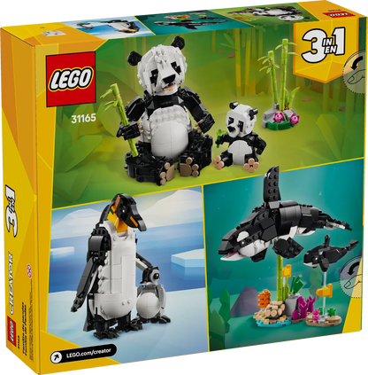 31165 LEGO Creator - Animali selvatici: famiglia di panda