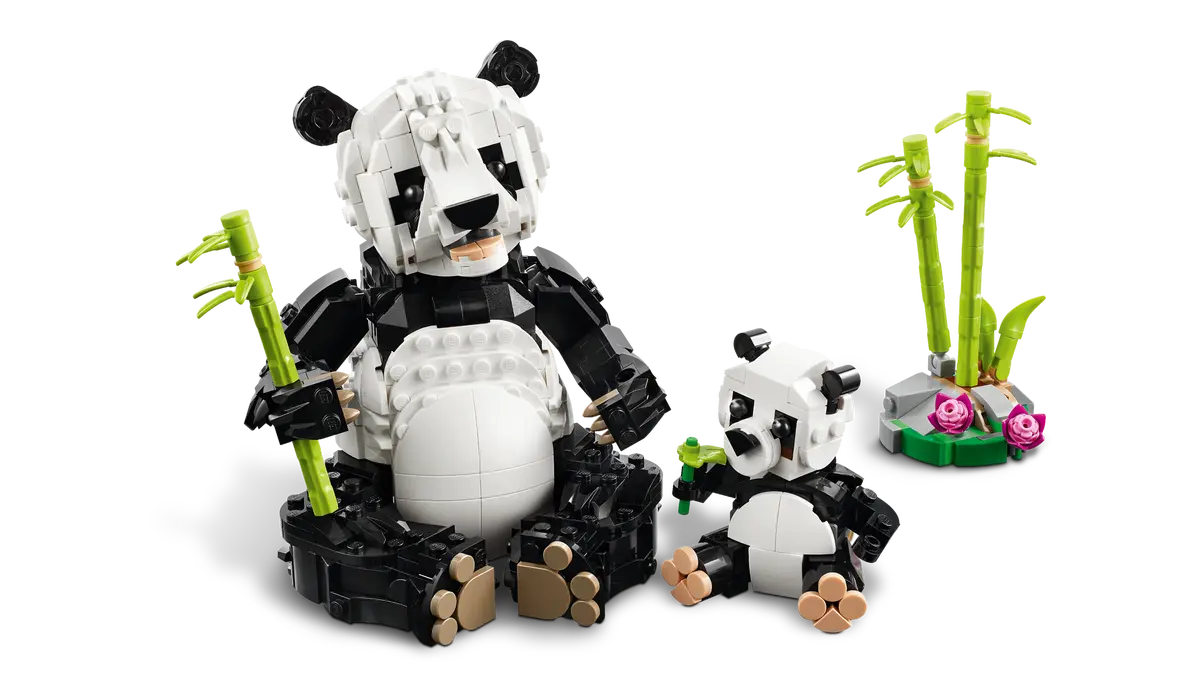 31165 LEGO Creator - Animali selvatici: famiglia di panda