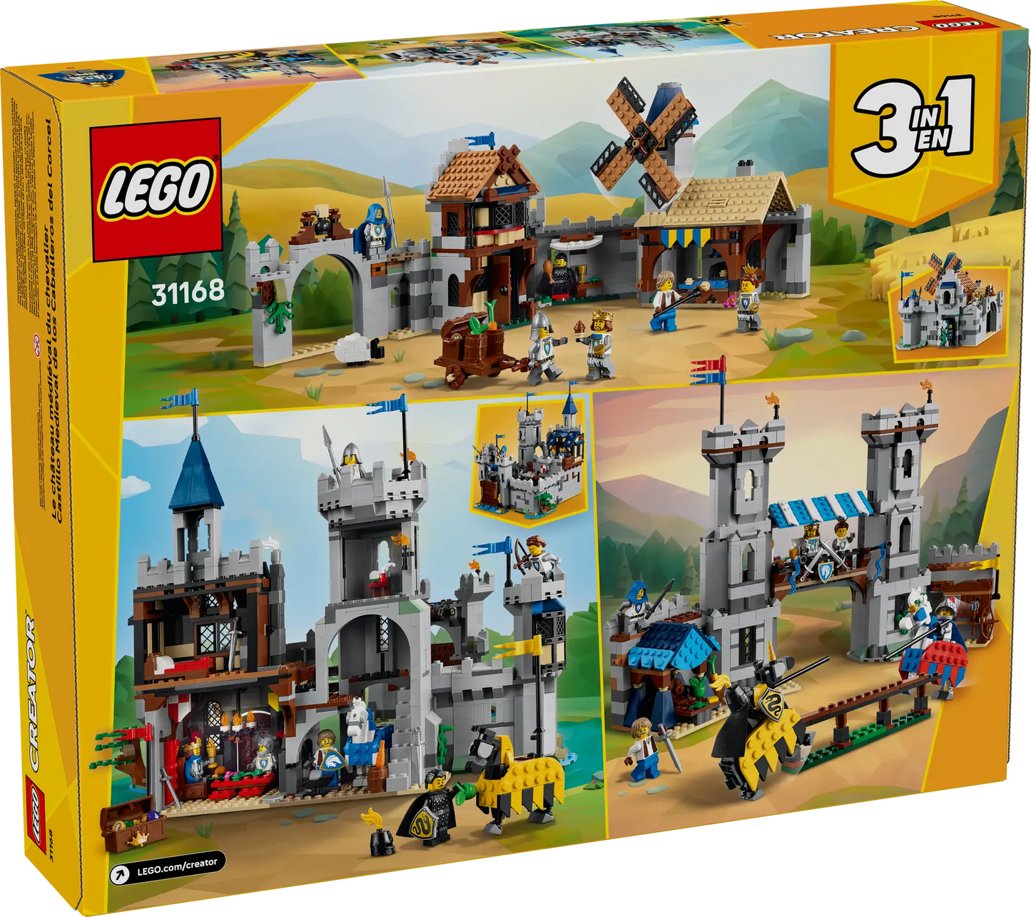 31168 LEGO Creator - Castello del cavaliere medievale