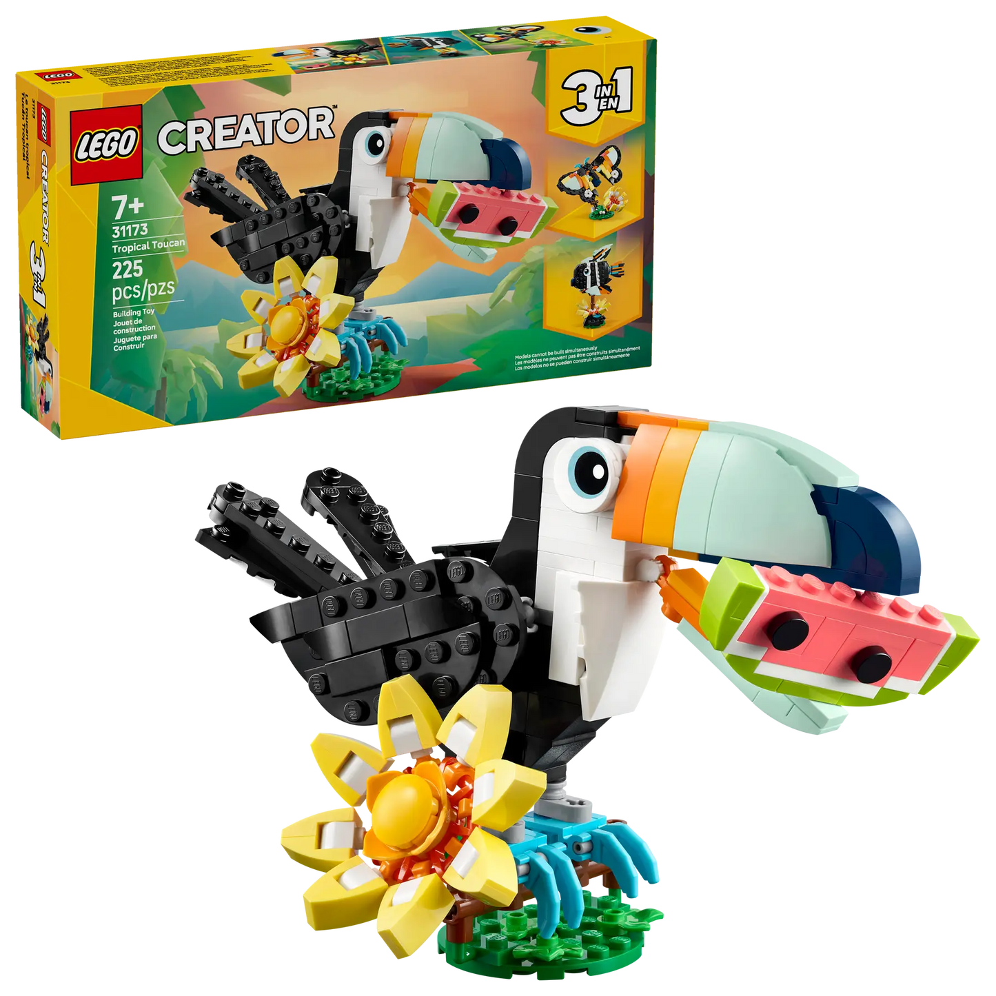 31173 LEGO Creator - Animali selvatici: tucano tropicale