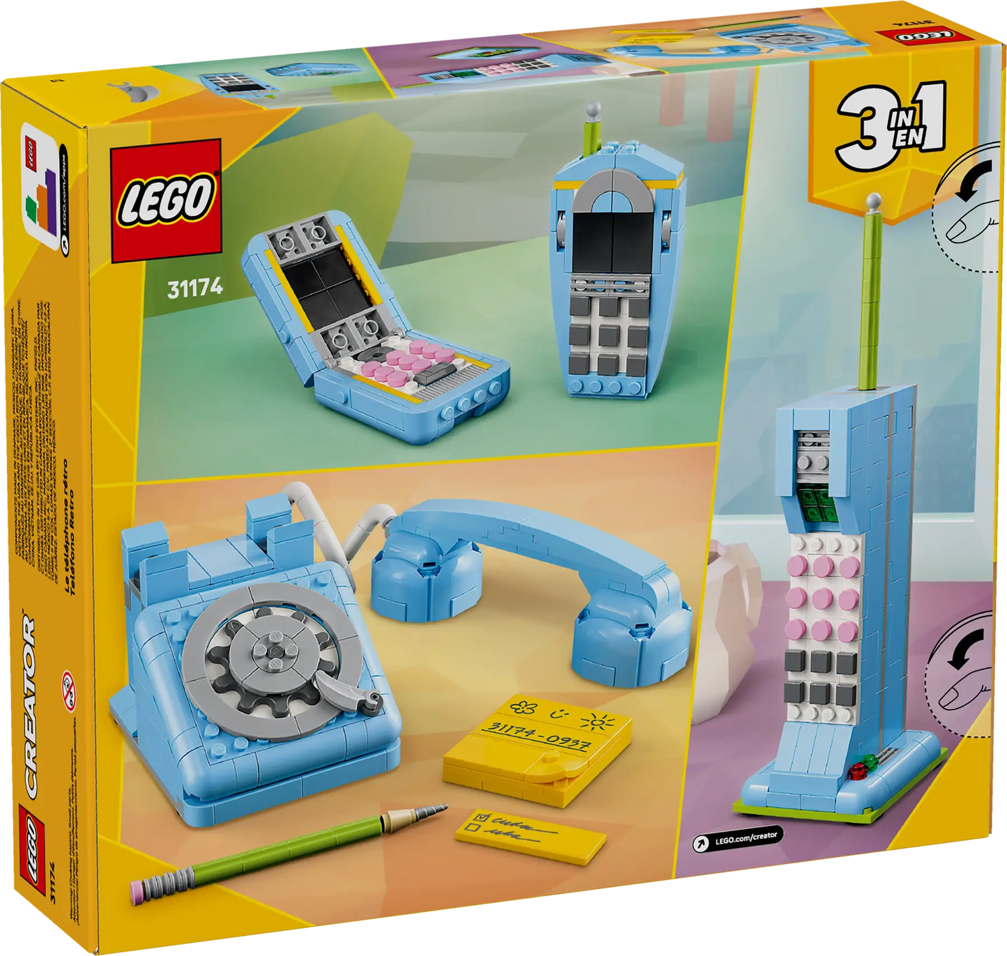 31174 LEGO Creator - Telefono retrò