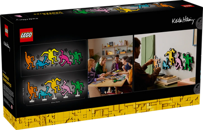 DISPONIBILE DA MAGGIO 2025 - 31216 LEGO Art - Keith Haring – Figure danzanti