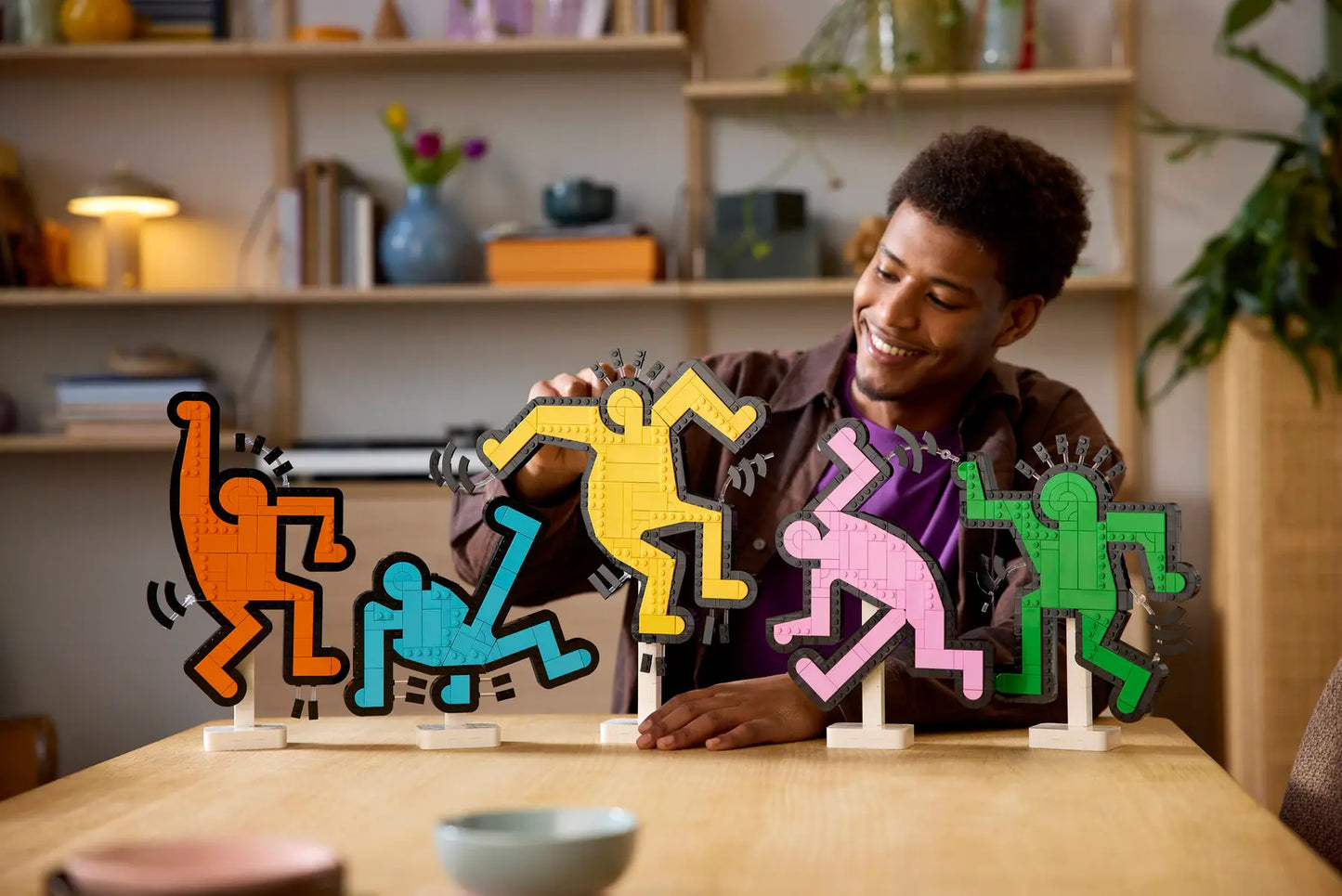 DISPONIBILE DA MAGGIO 2025 - 31216 LEGO Art - Keith Haring – Figure danzanti