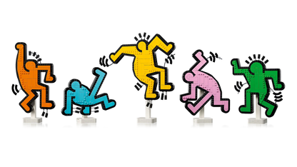 DISPONIBILE DA MAGGIO 2025 - 31216 LEGO Art - Keith Haring – Figure danzanti