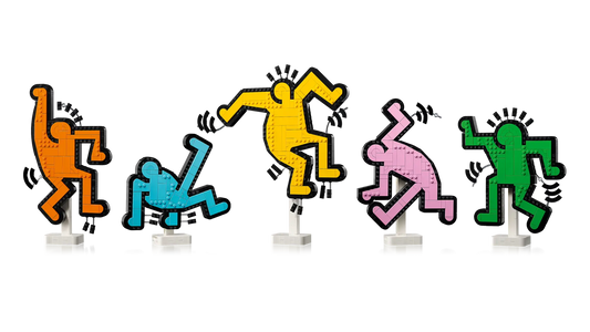 DISPONIBILE DA MAGGIO 2025 - 31216 LEGO Art - Keith Haring – Figure danzanti