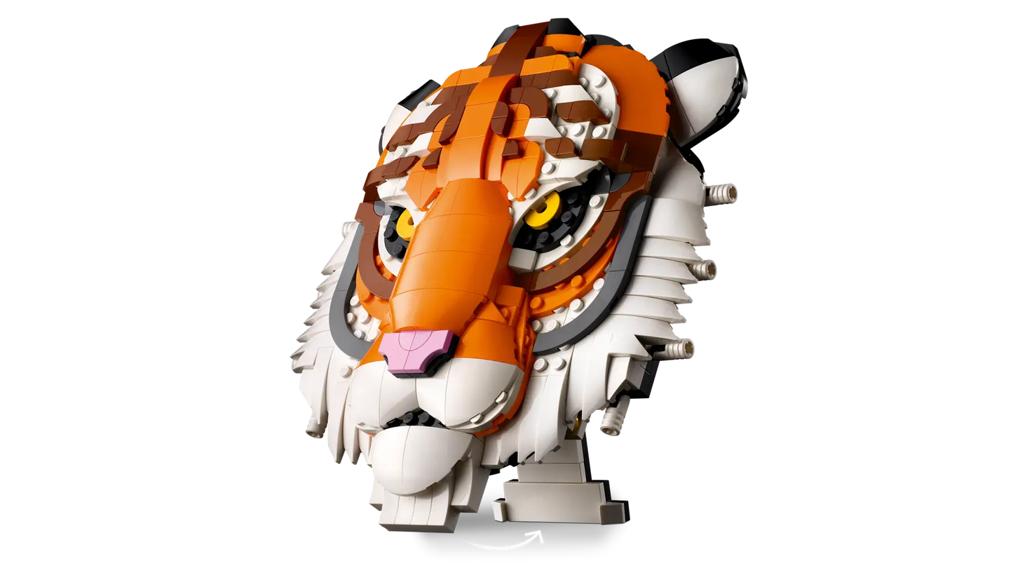 DISPONIBILE DA GIUGNO 2025 - 31217 LEGO Art - Collezione animali – Tigre