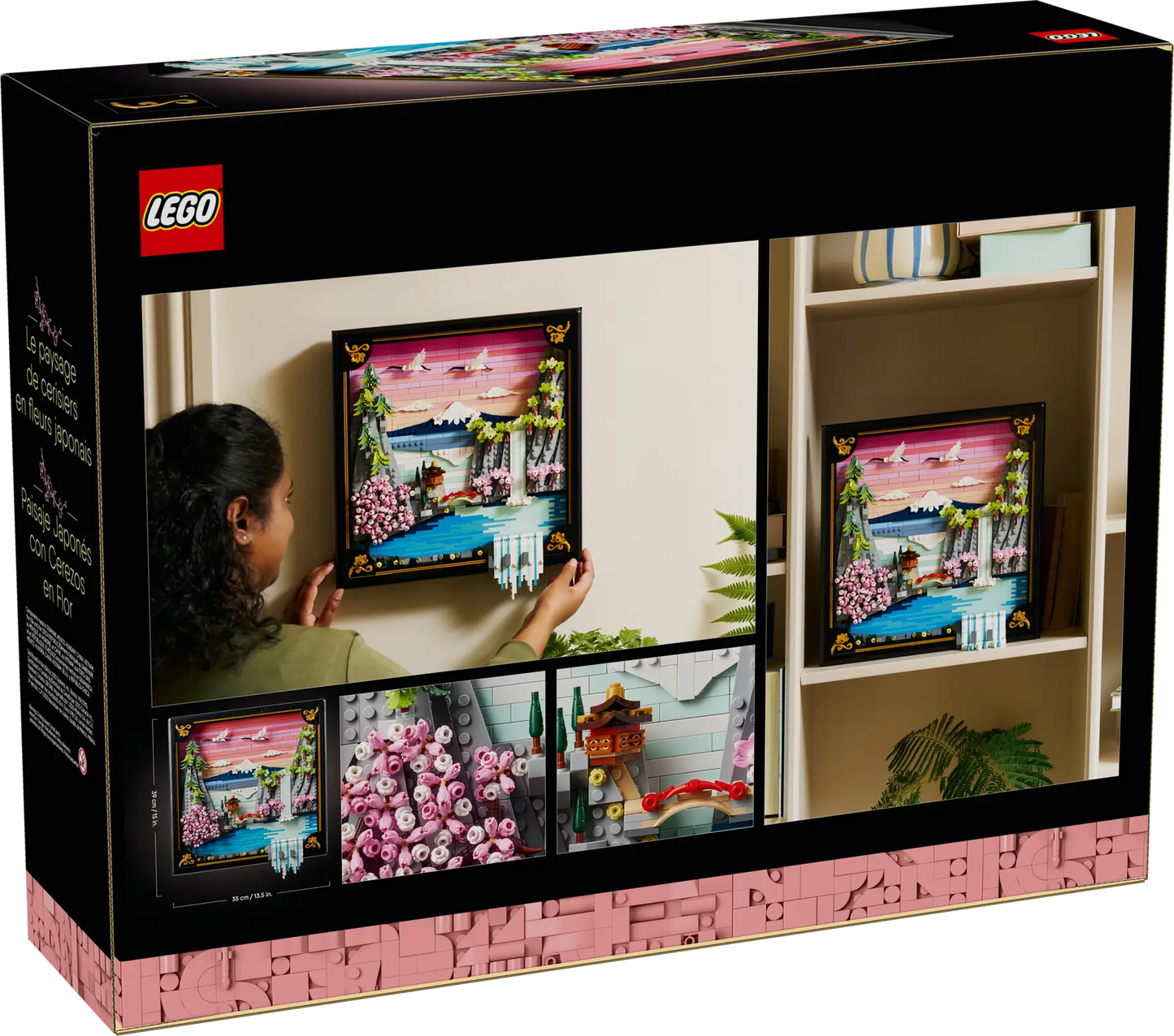 DISPONIBILE DA GENNAIO 2026 - 31218 LEGO Art - Paesaggio giapponese con ciliegi fioriti