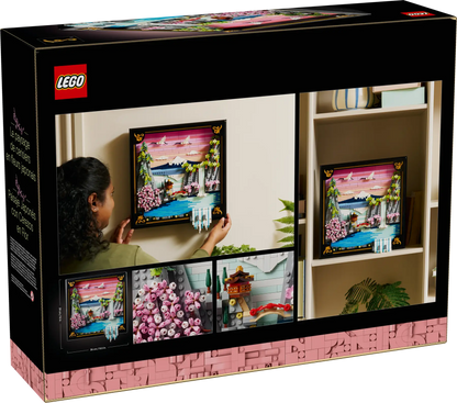 DISPONIBILE DA GENNAIO 2026 - 31218 LEGO Art - Paesaggio giapponese con ciliegi fioriti