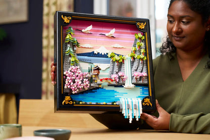 DISPONIBILE DA GENNAIO 2026 - 31218 LEGO Art - Paesaggio giapponese con ciliegi fioriti