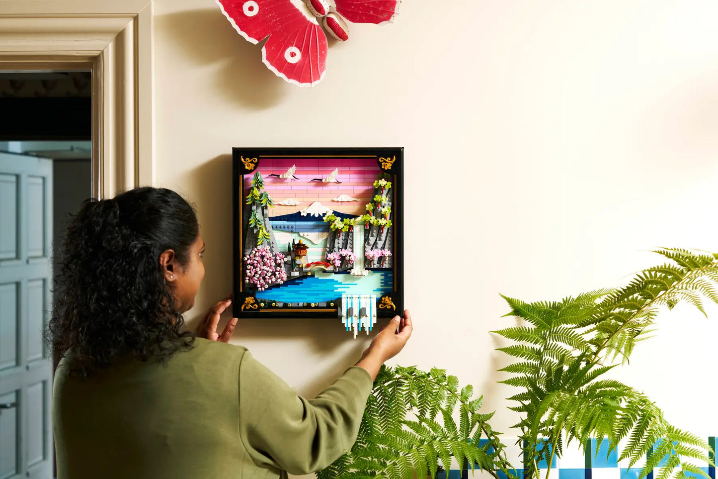 DISPONIBILE DA GENNAIO 2026 - 31218 LEGO Art - Paesaggio giapponese con ciliegi fioriti