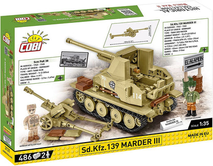 3131 COBI Historical Collection - World War II - Sd.Kfz.139 Marder III