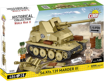 3131 COBI Historical Collection - World War II - Sd.Kfz.139 Marder III