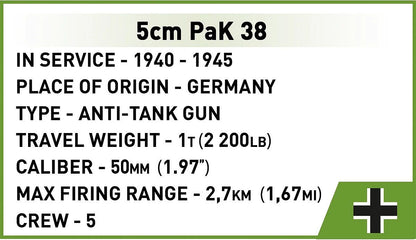 3131 COBI Historical Collection - World War II - Sd.Kfz.139 Marder III