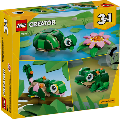 31377 LEGO Creator - Tartaruga con fiore di ninfea
