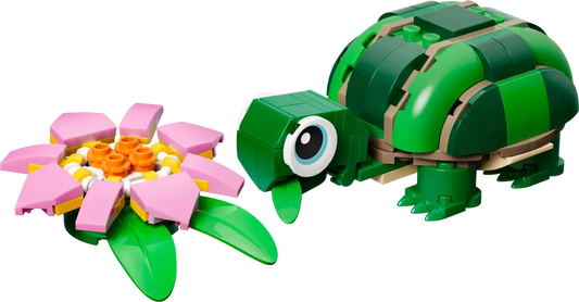 DISPONIBILE DA GENNAIO 2026 - 31377 LEGO Creator - Tartaruga con fiore di ninfea