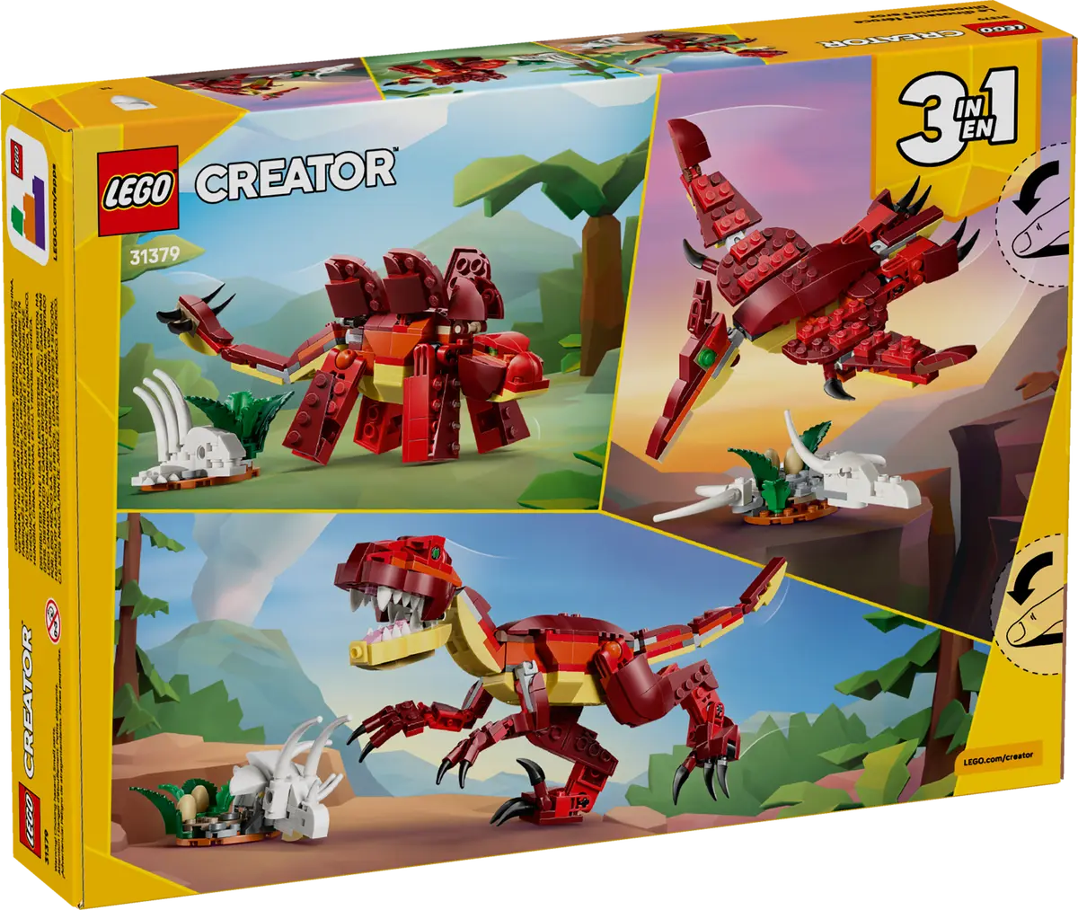 31379 LEGO Creator - Feroce dinosauro