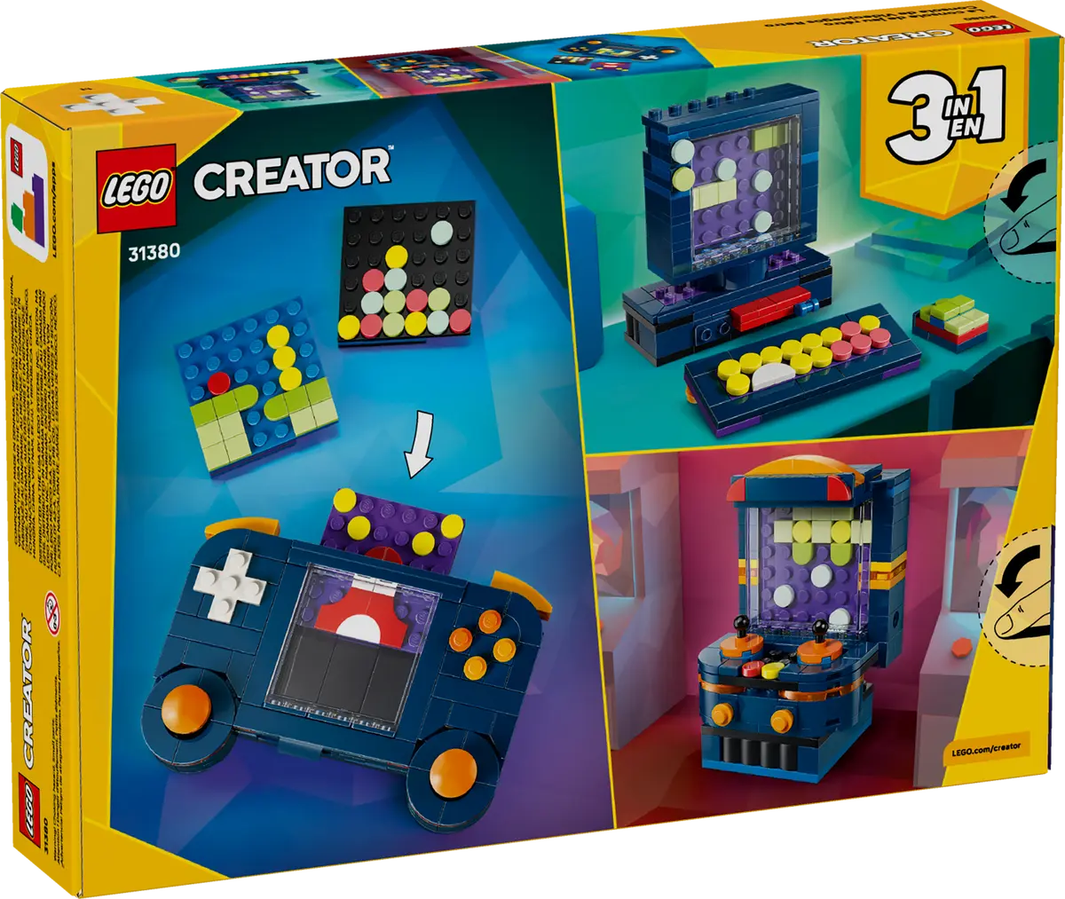 DISPONIBILE DA GENNAIO 2026 - 31380 LEGO Creator - Console di gioco retrò