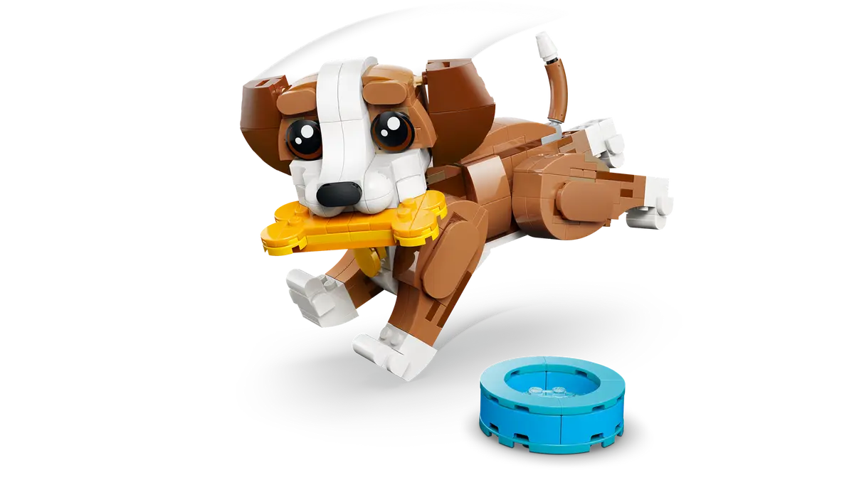 DISPONIBILE DA GENNAIO 2026 - 31382 LEGO Creator - Adorabili animali: cagnolino giocoso