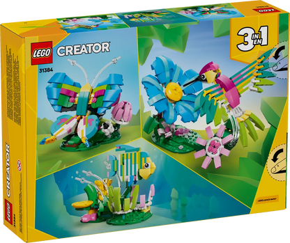 DISPONIBILE DA GENNAIO 2026 - 31384 LEGO Creator - Animali selvatici: colibrì variopinto