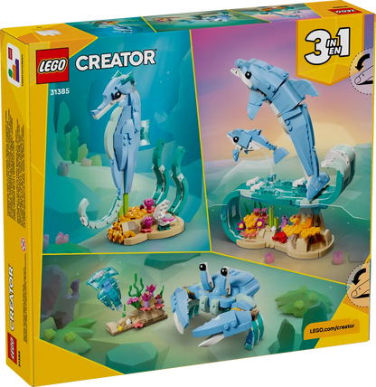 31385 LEGO Creator - Animali marini: meravigliosi delfini