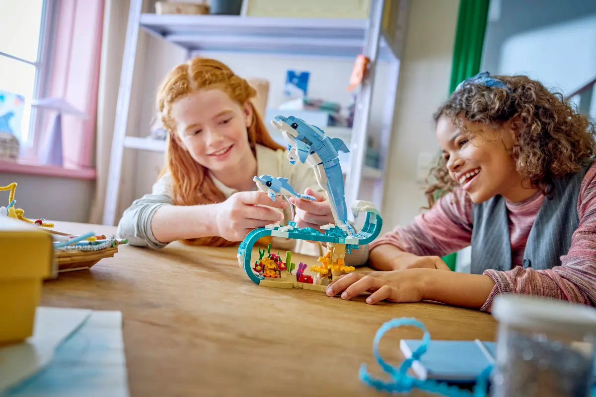 31385 LEGO Creator - Animali marini: meravigliosi delfini