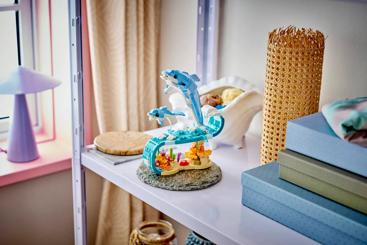 31385 LEGO Creator - Animali marini: meravigliosi delfini