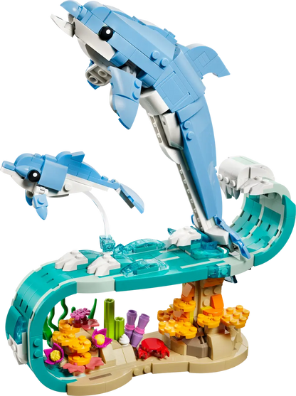 31385 LEGO Creator - Animali marini: meravigliosi delfini