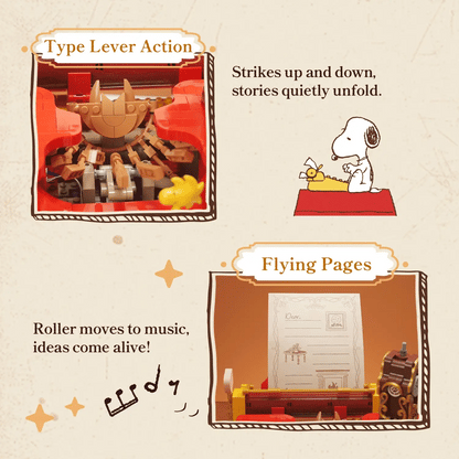 86917 PANTASY Snoopy - Typewriter