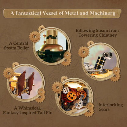 85021 PANTASY Steampunk - Steampunk Airship