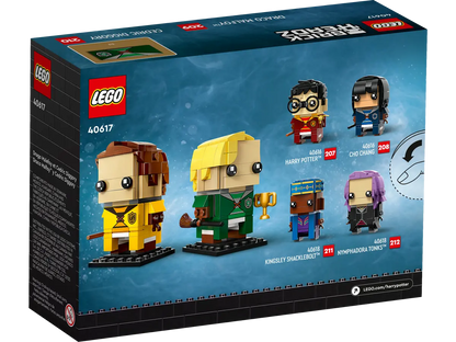 40617 LEGO Brickheadz - Draco Malfoy™ e Cedric Diggory