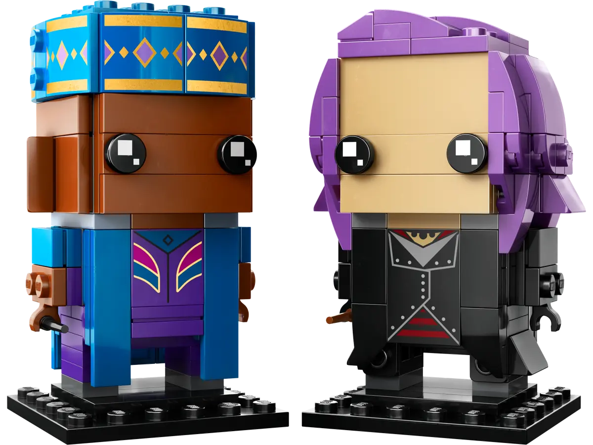 40618 LEGO Brickheadz - Kingsley Shacklebolt™ e Nymphadora Tonks™