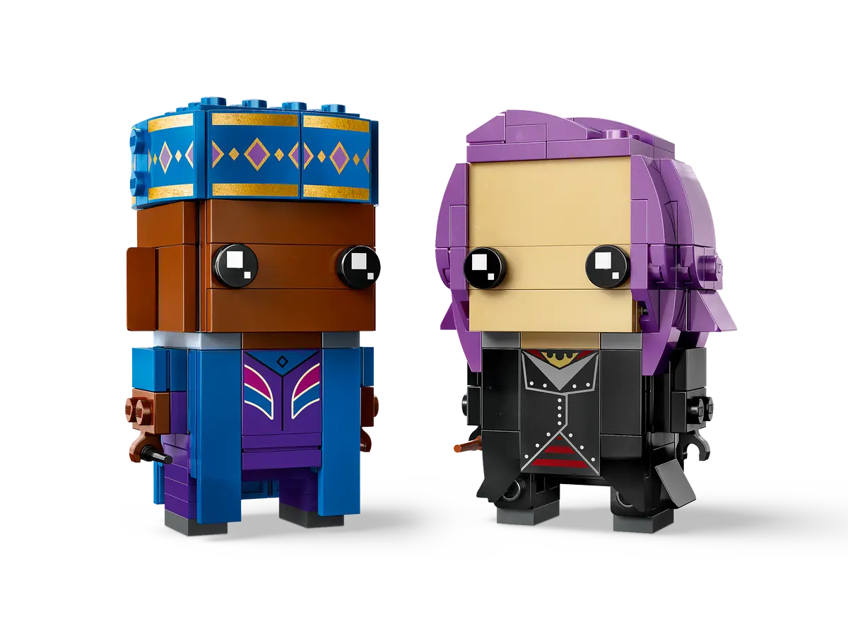 40618 LEGO Brickheadz - Kingsley Shacklebolt™ e Nymphadora Tonks™