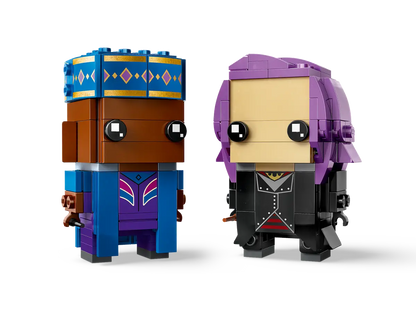 40618 LEGO Brickheadz - Kingsley Shacklebolt™ e Nymphadora Tonks™