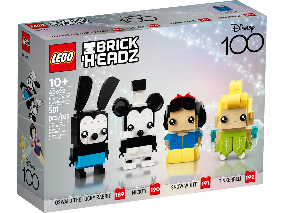 40622 LEGO Brickheadz - Celebrazione dei 100 anni di Disney