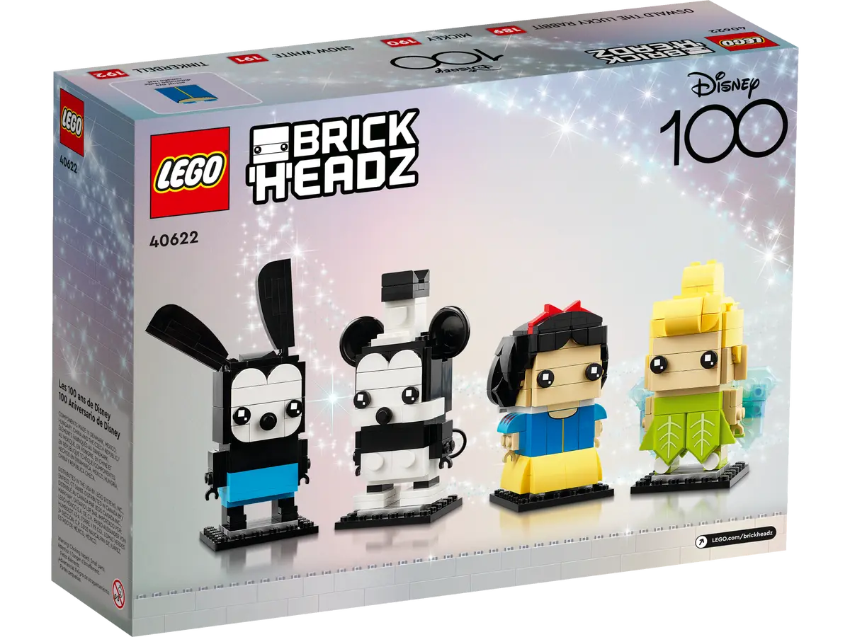 40622 LEGO Brickheadz - Celebrazione dei 100 anni di Disney