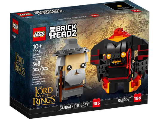 40631 LEGO Brickheadz - Gandalf il Grigio e Balrog™