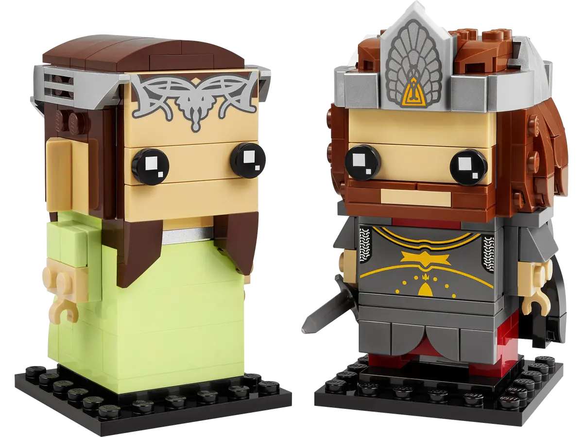 40632 LEGO Brickheadz - Aragorn™ e Arwen™