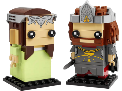 40632 LEGO Brickheadz - Aragorn™ e Arwen™