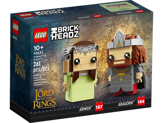 40632 LEGO Brickheadz - Aragorn™ e Arwen™