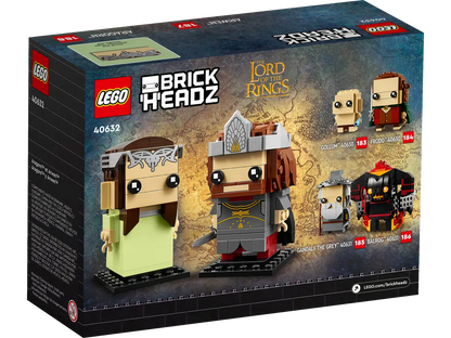 40632 LEGO Brickheadz - Aragorn™ e Arwen™